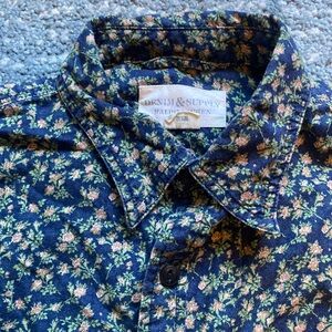 Denim and Supply (Ralph Lauren) Floral Long-sleeved Men’s shirt size S